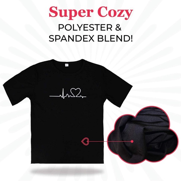 Love Heartbeat Graphic Tee - Picture 4 of 8